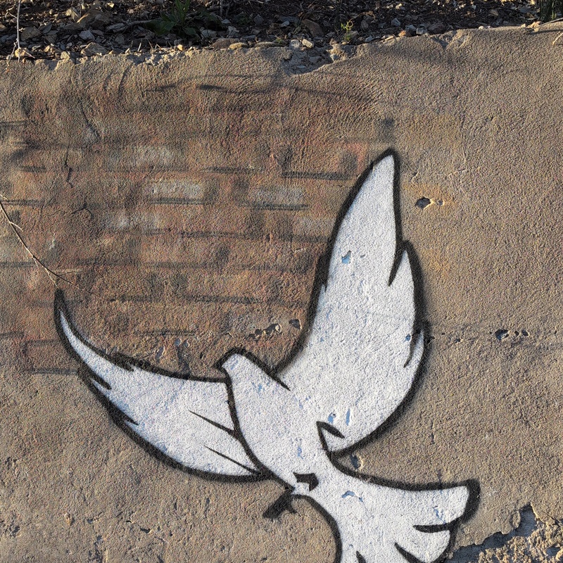 mural in Bisbee by artist unknown.