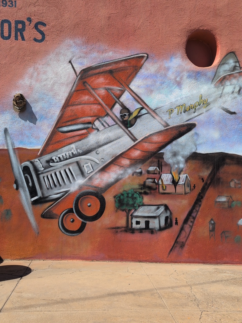 mural in Naco by artist unknown.