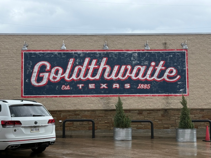 mural in Goldthwaite by artist unknown.