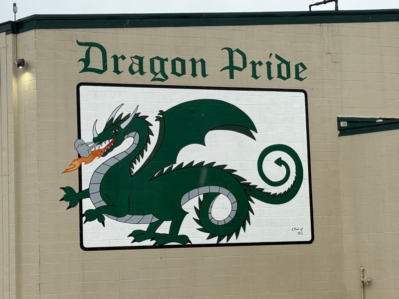 mural in Bangs by artist unknown.