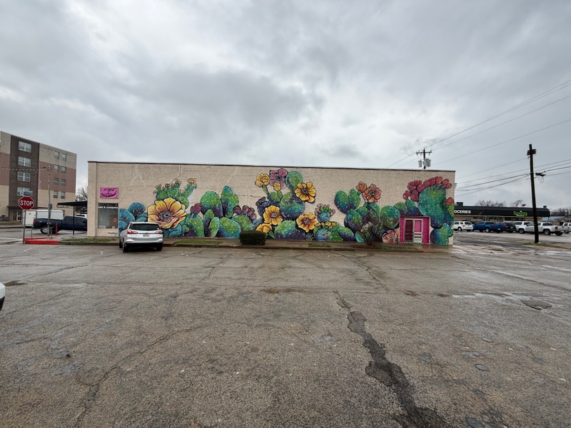 mural in Coleman by artist unknown.