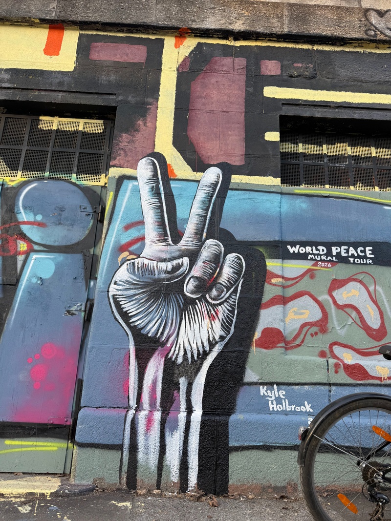 mural in  by artist unknown.