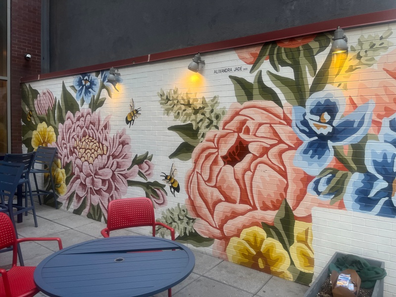 mural in New York by artist unknown.