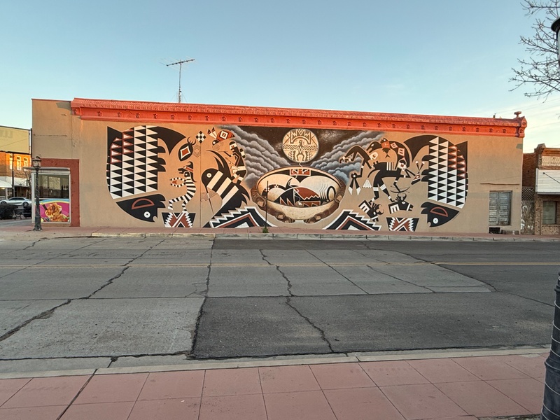 mural in Deming by artist unknown.