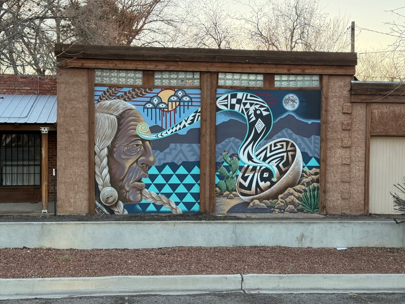 mural in Deming by artist unknown.