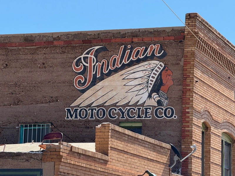 mural in Bisbee by artist unknown.