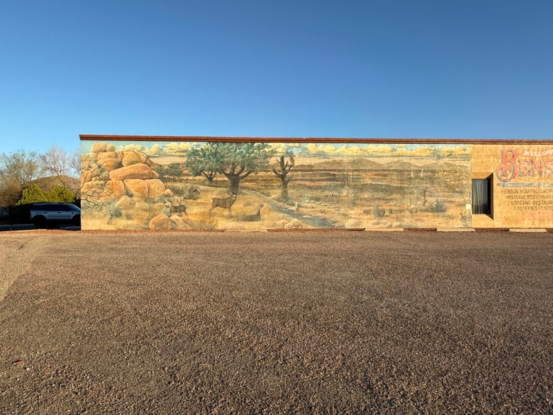 mural in Benson by artist unknown.