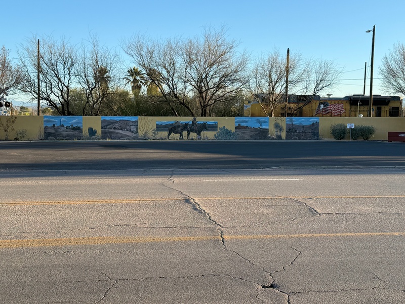 mural in Benson by artist unknown.