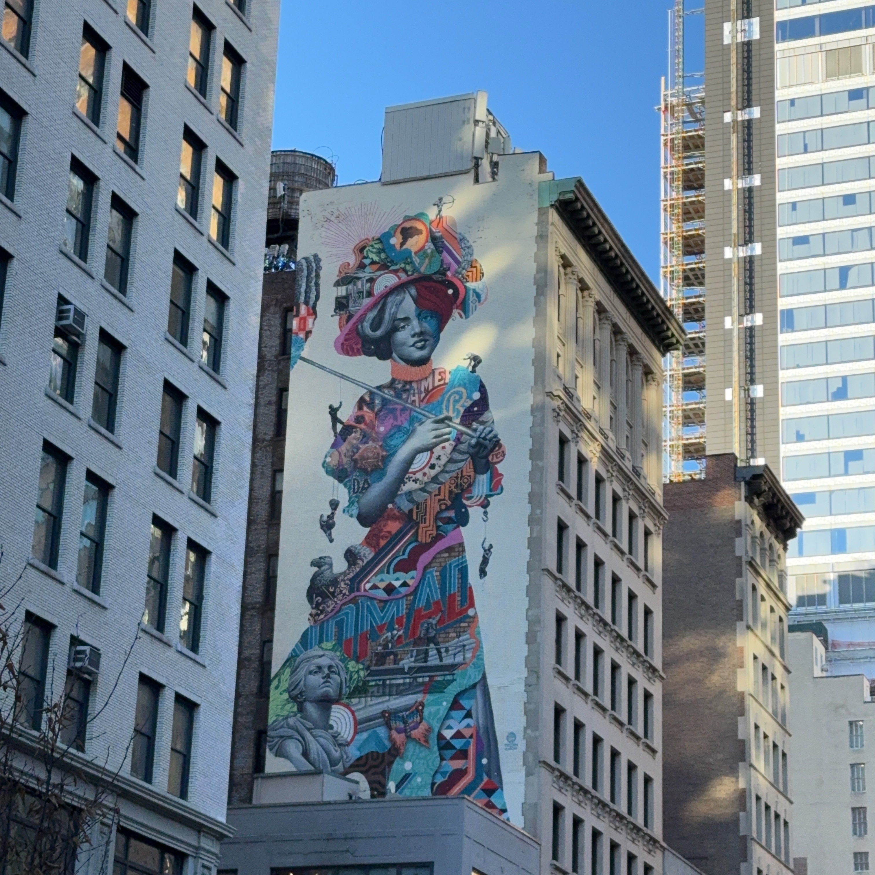 mural in New York by artist Tristan Eaton.