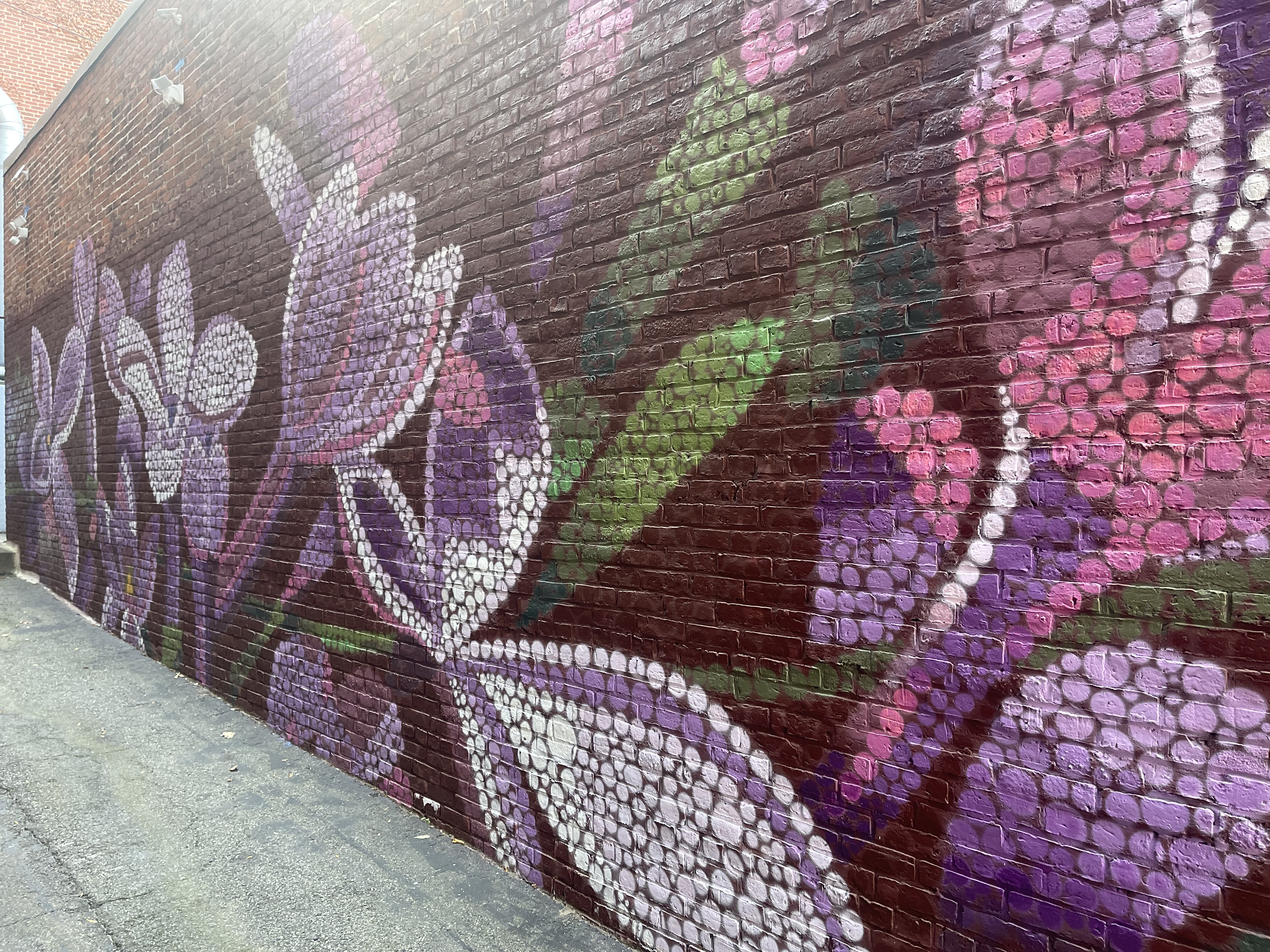 mural in Portsmouth by artist Marisa Kang.