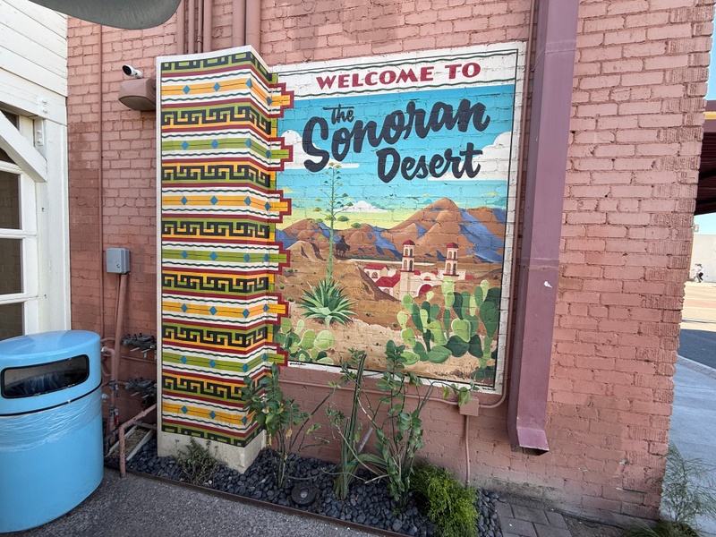 mural in Gilbert by artist unknown.