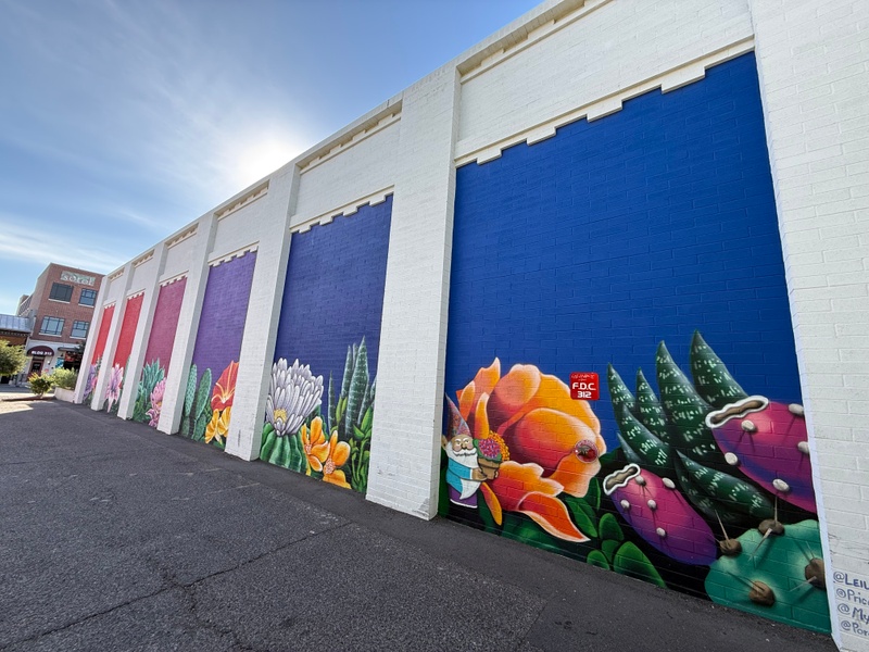 mural in Gilbert by artist unknown.