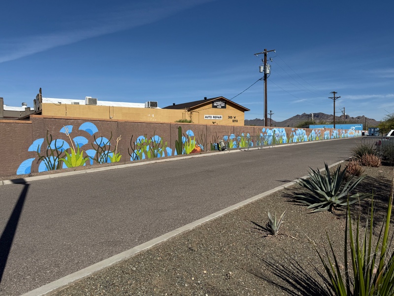 mural in Apache Junction by artist unknown.