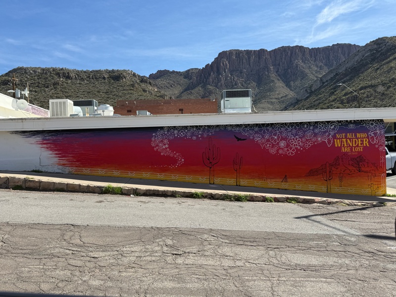 mural in Superior by artist unknown.