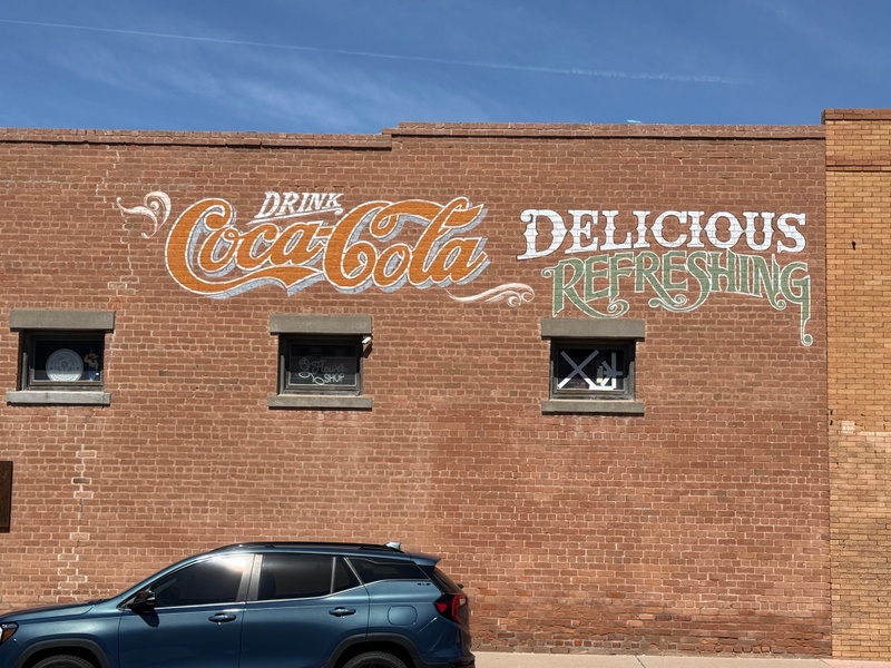 mural in Florence by artist unknown.