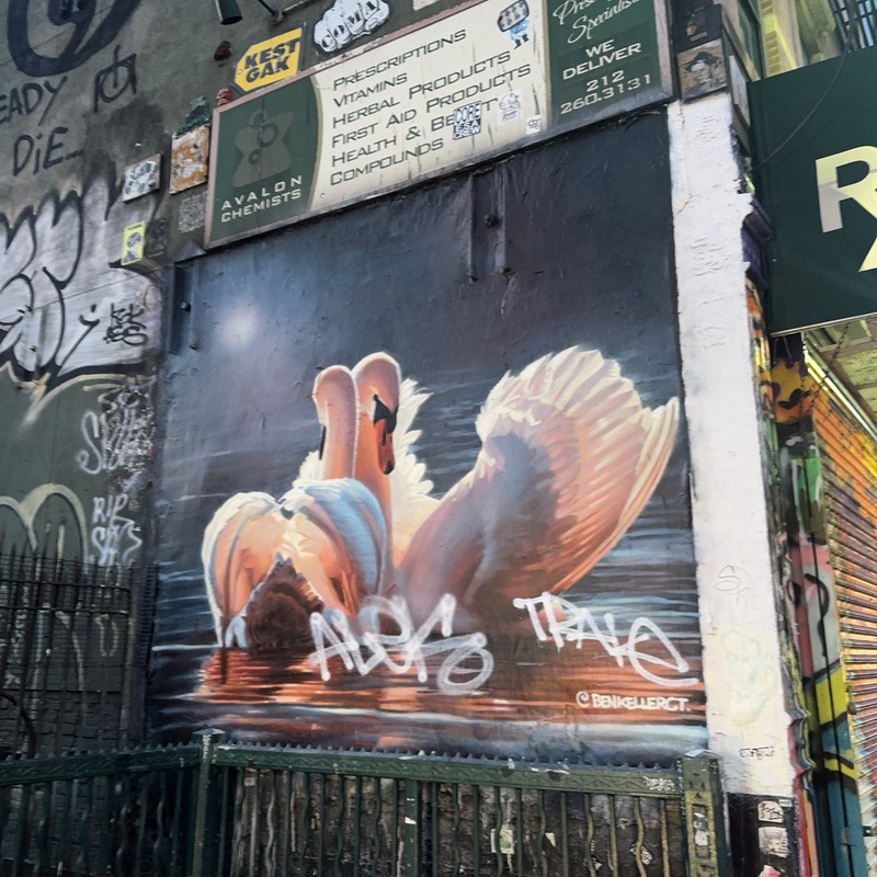 mural in New York by artist Ben Keller.