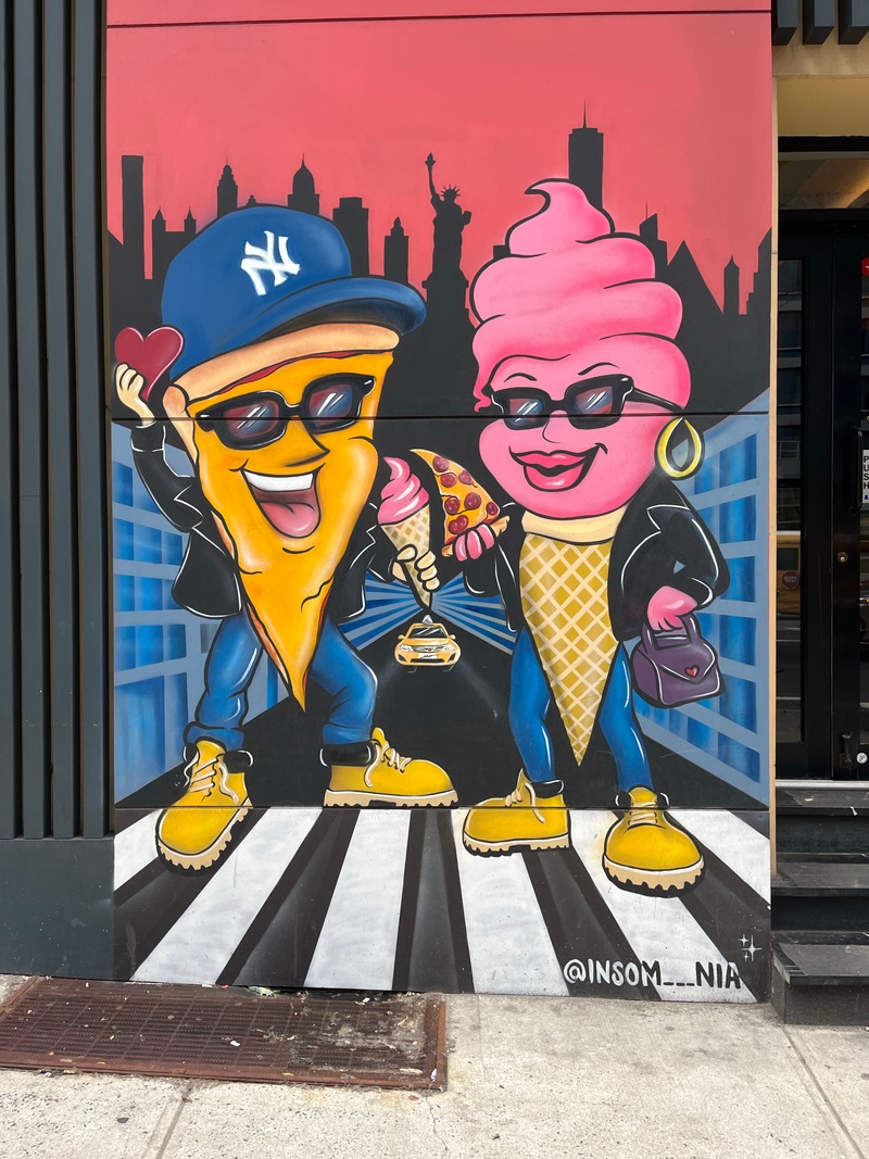 mural in New York by artist unknown.