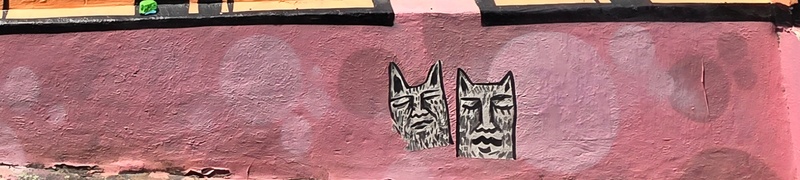mural in Montréal by artist unknown.