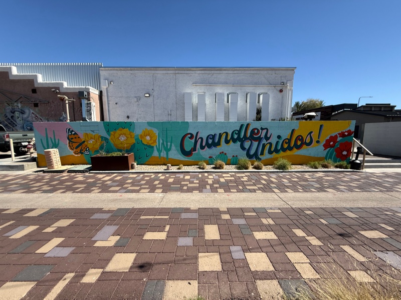 mural in Chandler by artist unknown.