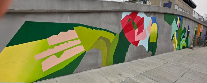 mural in Longueuil by artist unknown.