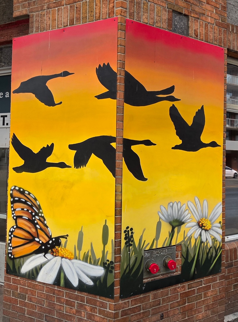 mural in Ottawa by artist unknown.