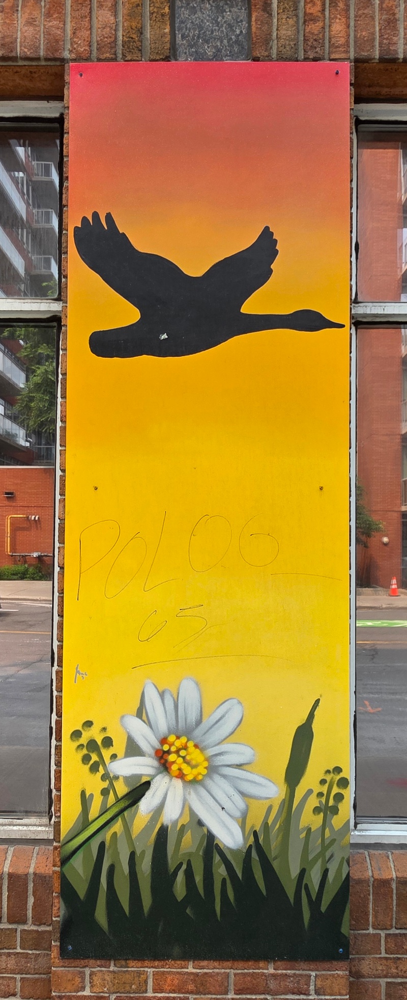 mural in Ottawa by artist unknown.