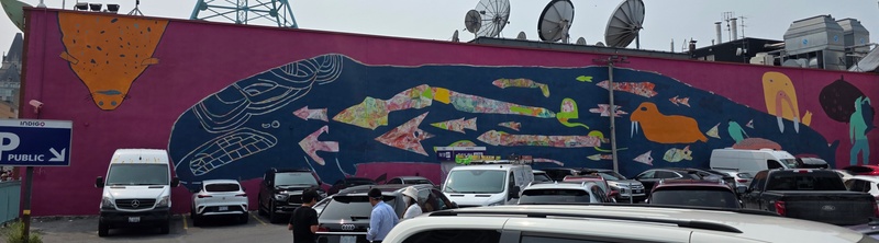 mural in Ottawa by artist unknown.