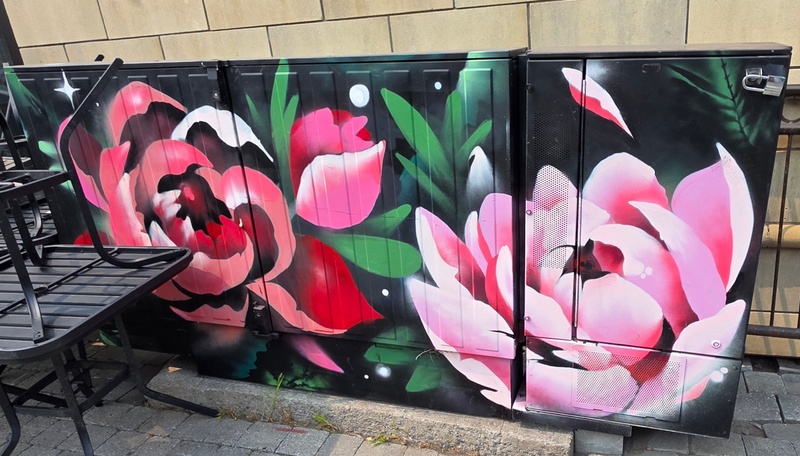mural in Ottawa by artist unknown.