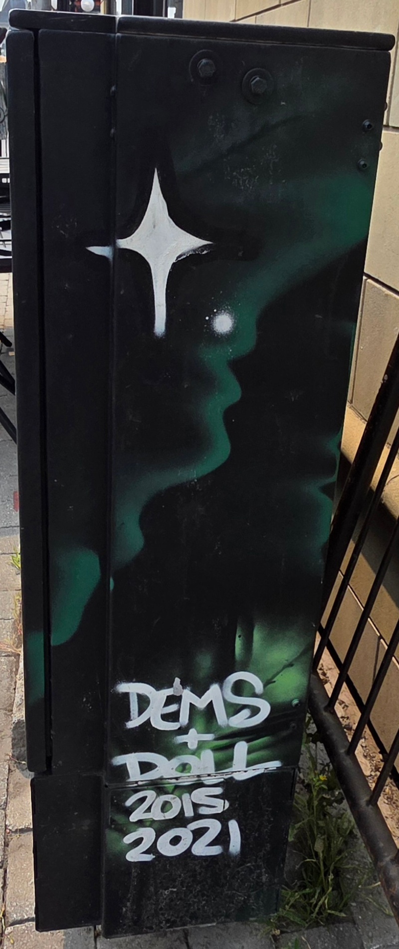 mural in Ottawa by artist unknown.