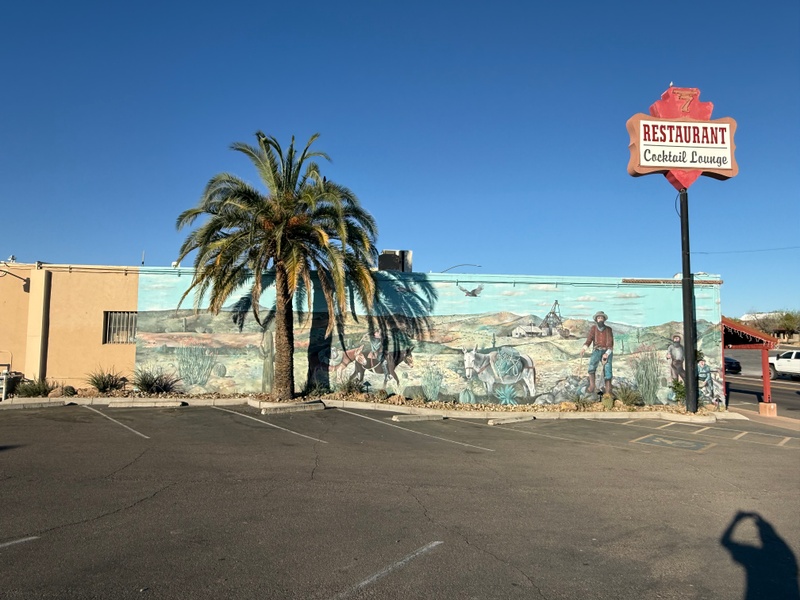 mural in Wickenburg by artist unknown.
