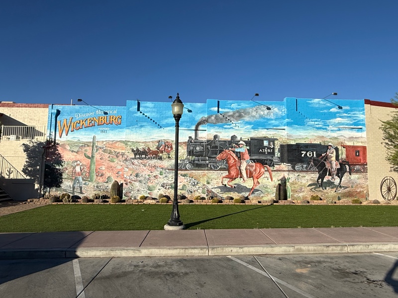 mural in Wickenburg by artist unknown.