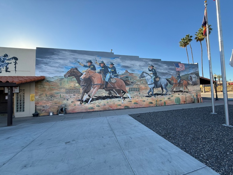 mural in Wickenburg by artist unknown.