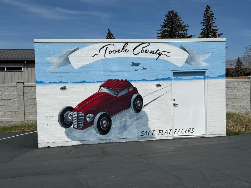 mural in Tooele by artist unknown.