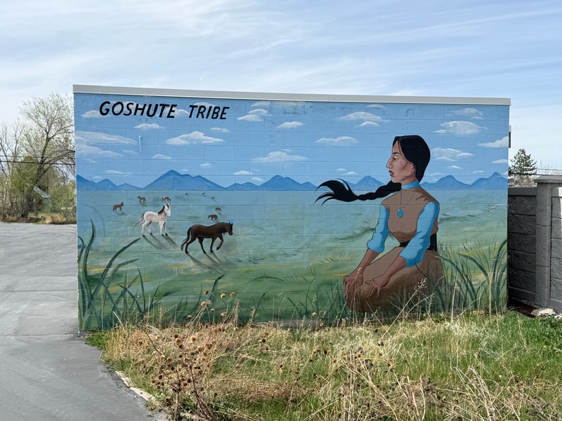 mural in Tooele by artist unknown.