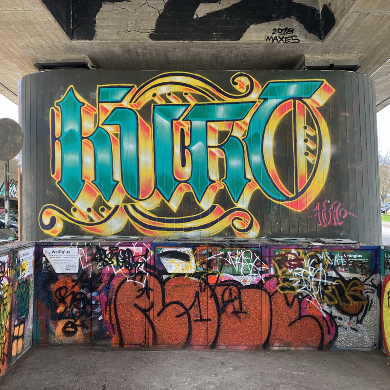 mural in Konstanz by artist unknown.