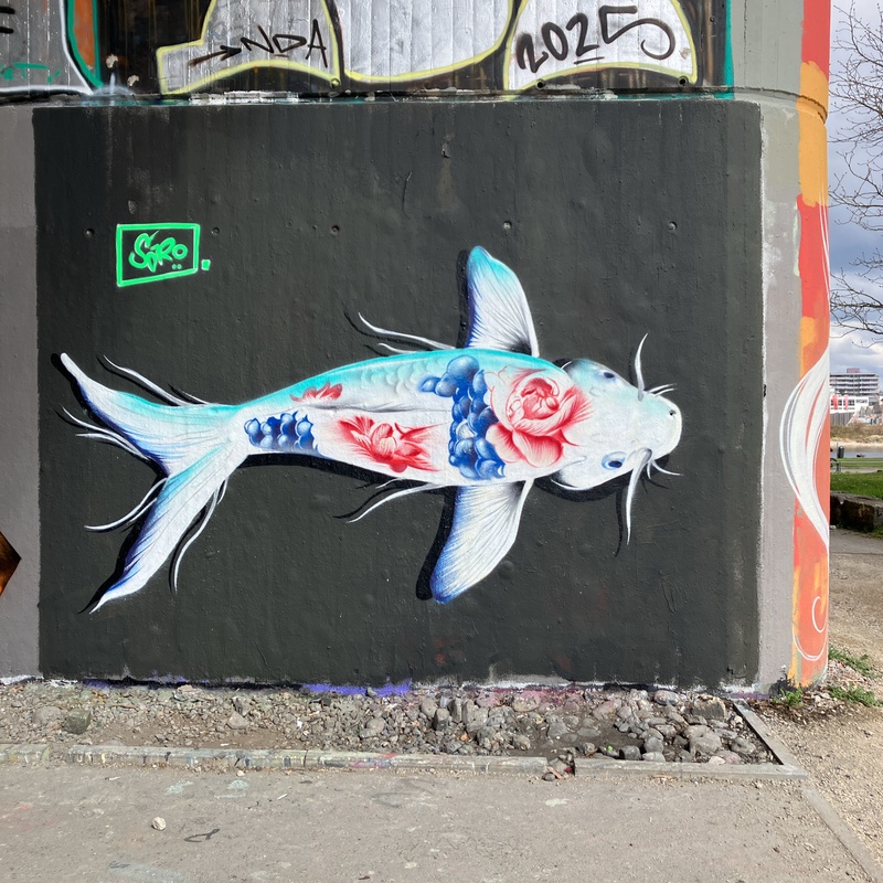 mural in Konstanz by artist unknown.