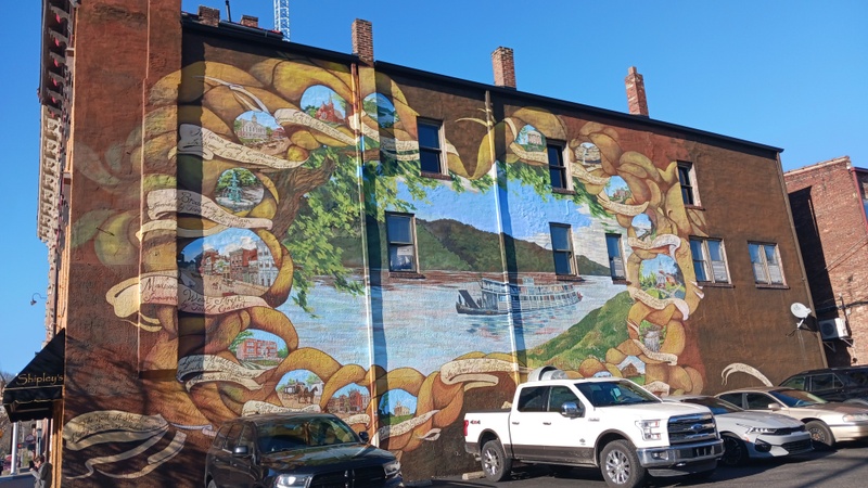 mural in Madison by artist unknown.