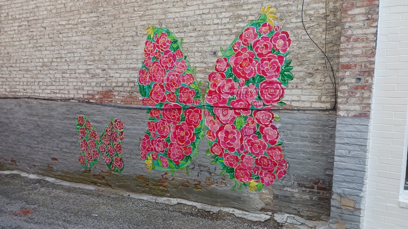 mural in Madison by artist unknown.