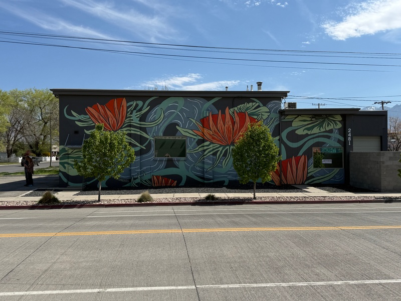 mural in South Salt Lake by artist unknown.