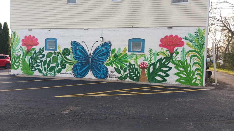 mural in Madison by artist unknown.
