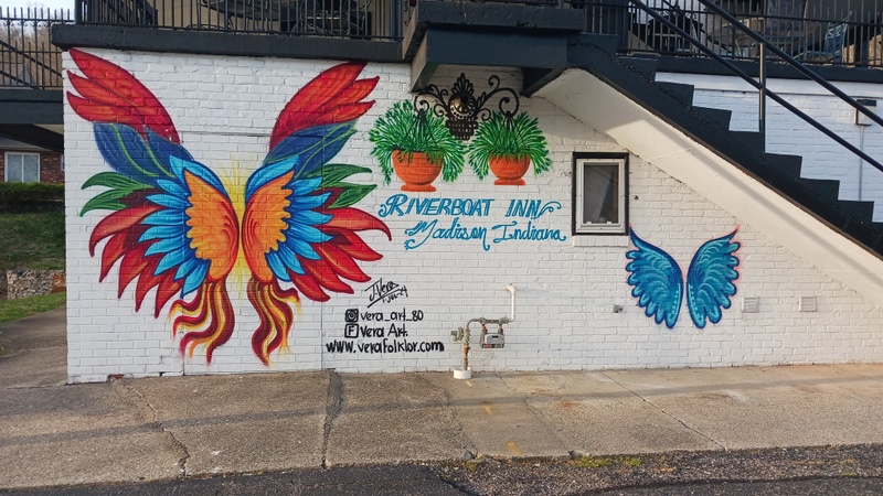 mural in Madison by artist unknown.