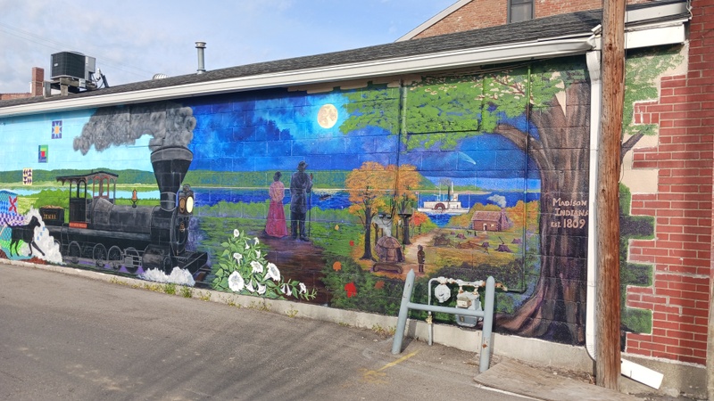 mural in Madison by artist unknown.