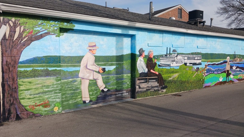 mural in Madison by artist unknown.