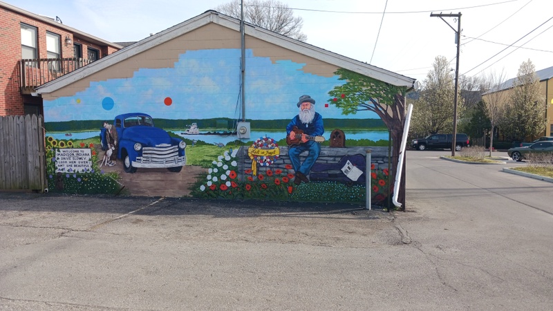 mural in Madison by artist unknown.