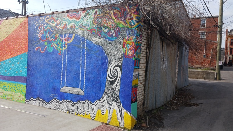 mural in Madison by artist unknown.