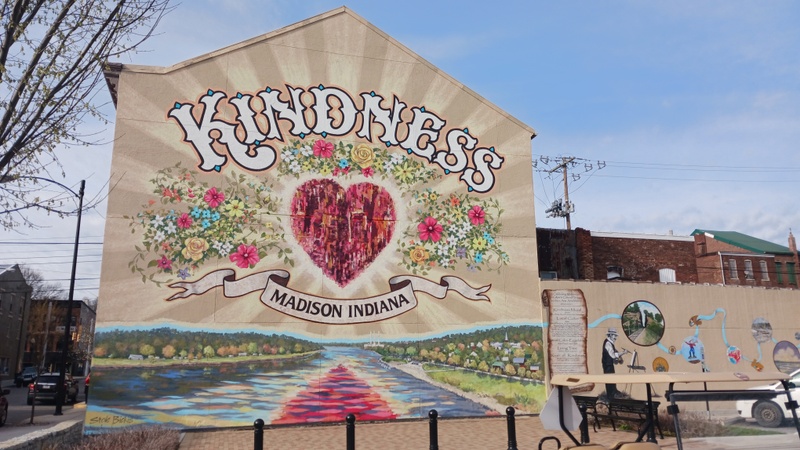 mural in Madison by artist unknown.