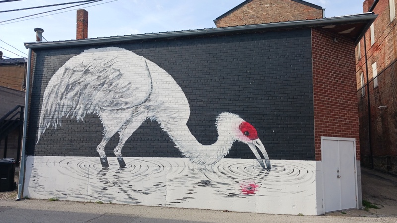 mural in Madison by artist unknown.