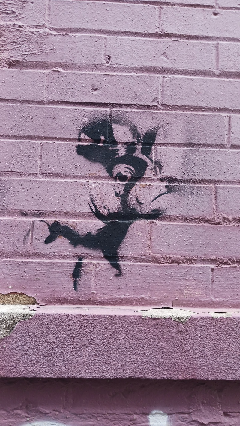 mural in Madison by artist unknown.