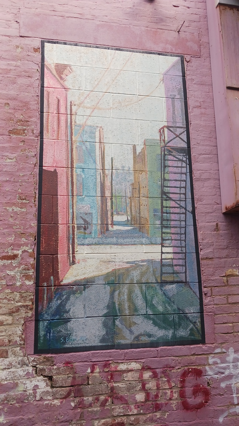 mural in Madison by artist unknown.