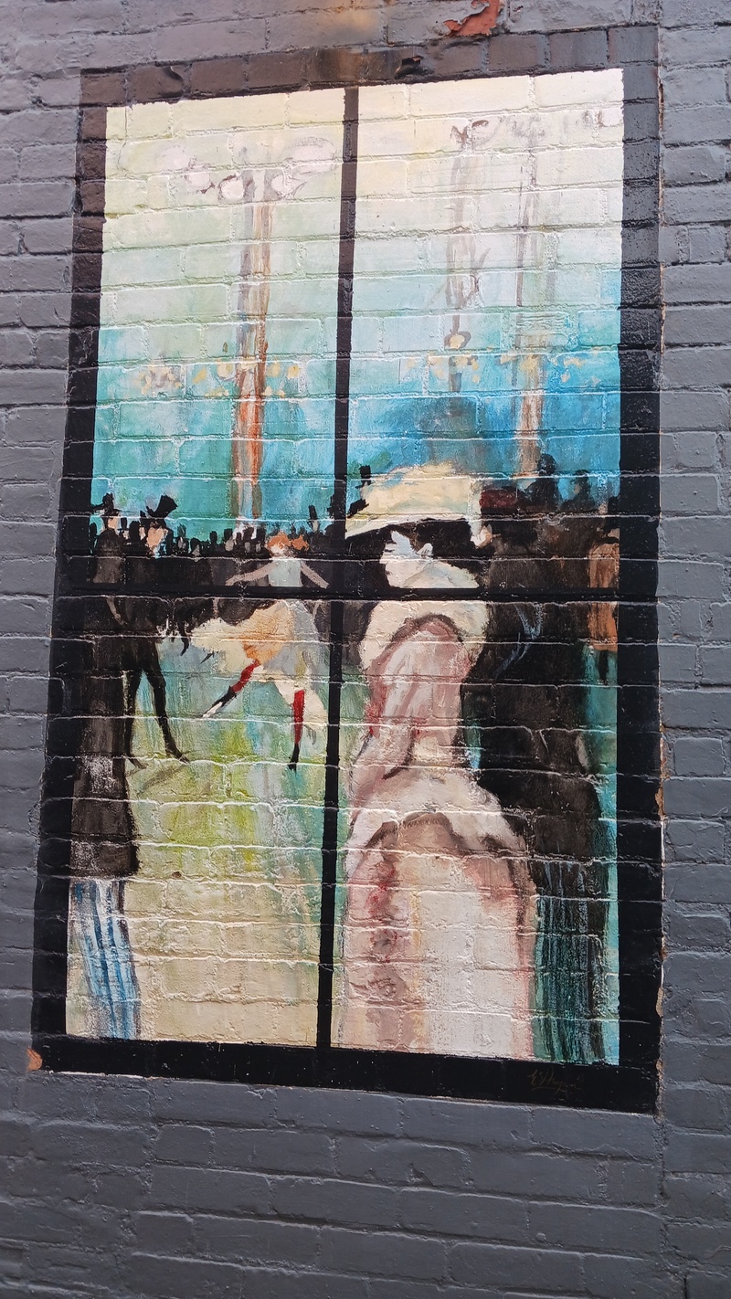 mural in Madison by artist unknown.